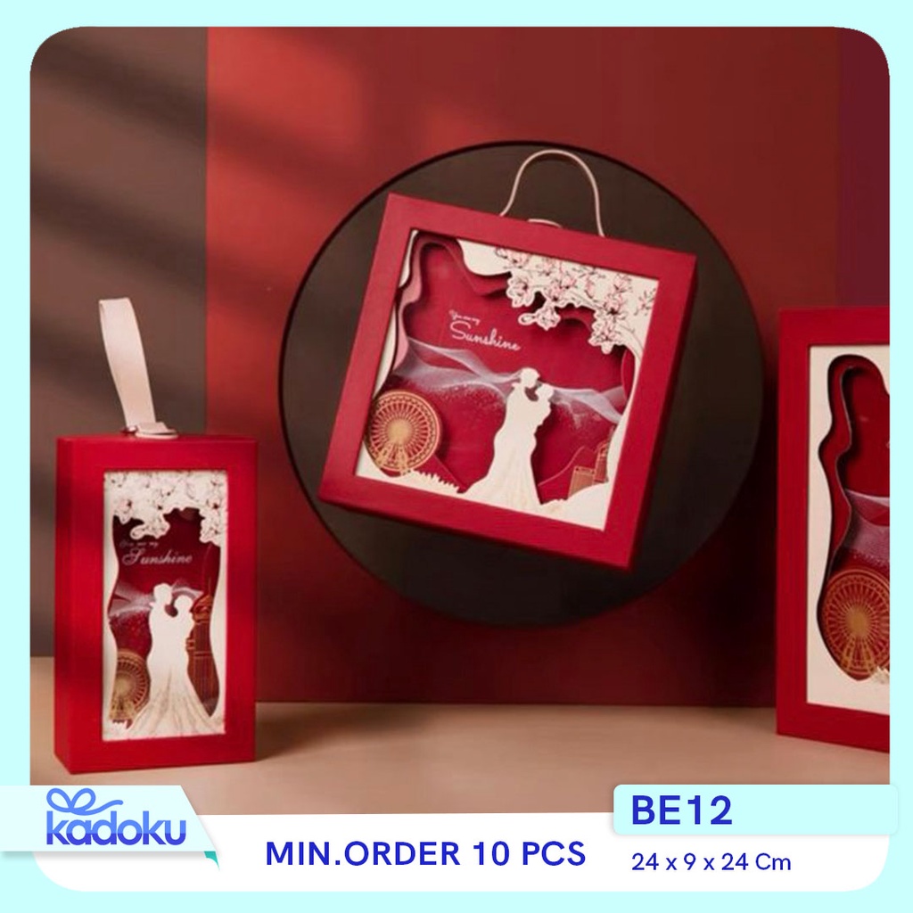 

Hardbox souvenir / Hampers wedding / Souvenir wedding / Kotak hampers I BE12