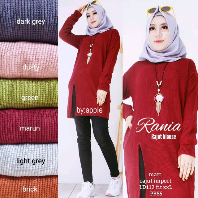 rania rajut blouse