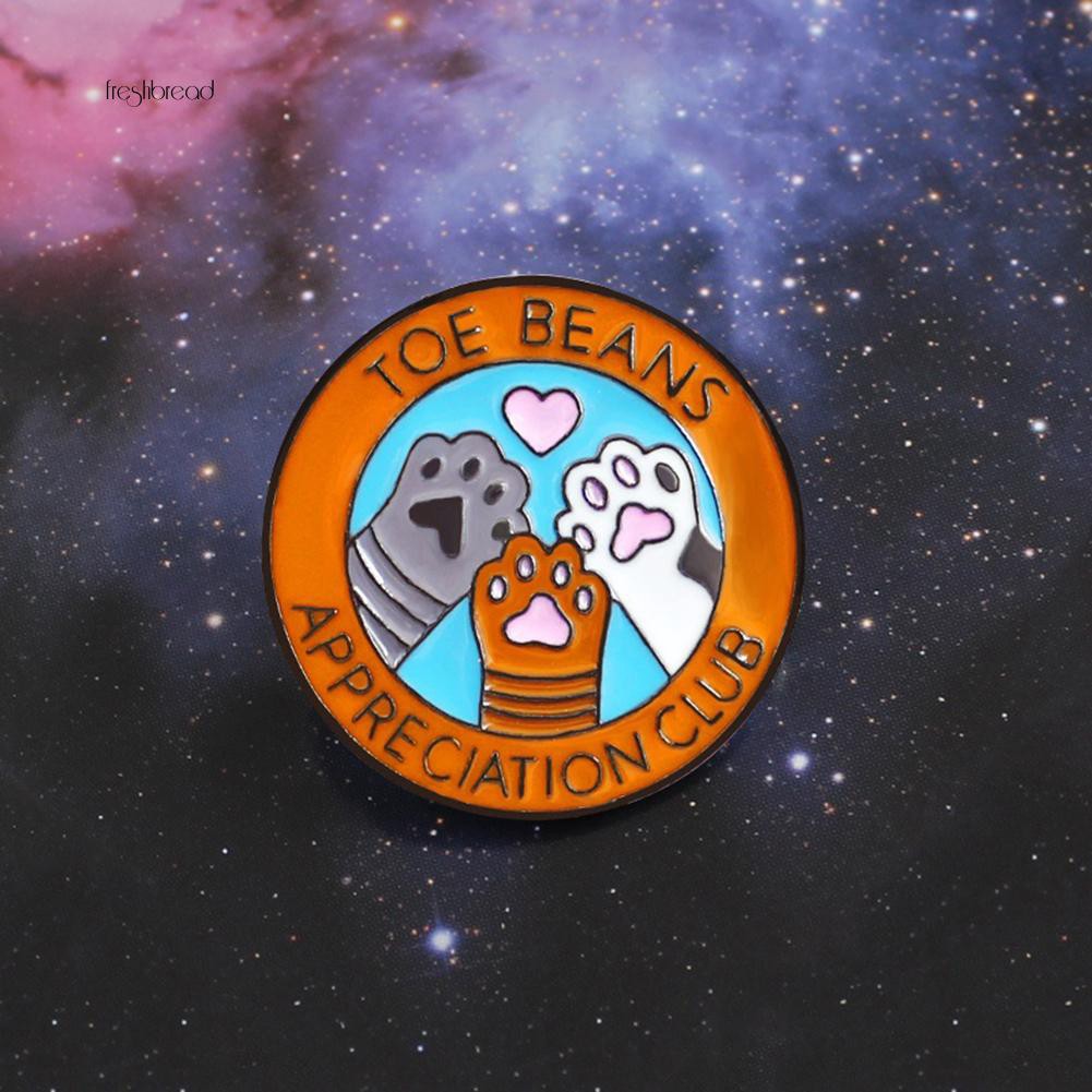 Fresh Bros Pin Bentuk Cakar Anjing Lucu Untuk Hadiah Ulang Tahun