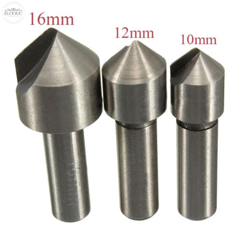 HSS Set Mata Bor Countersink Bahan Besi Anti  Karat  Tahan 