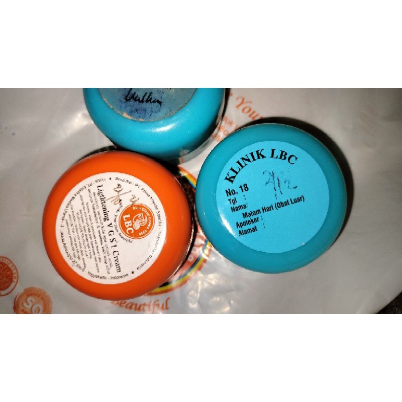 JASTIP LBC CREAM MALAM /PAGI