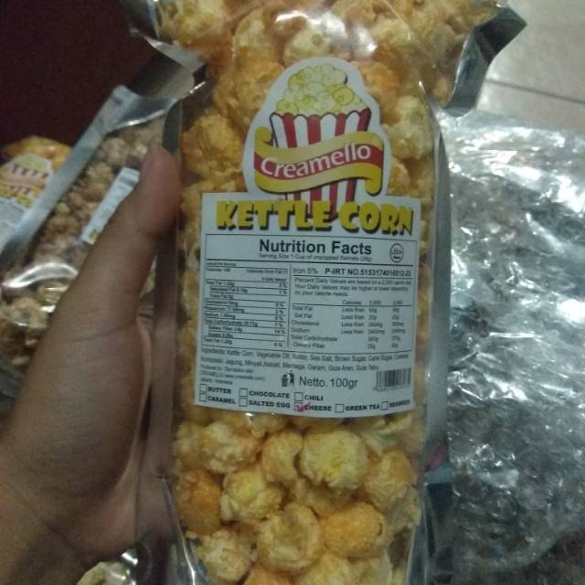

Popcorn Murmer endolita.