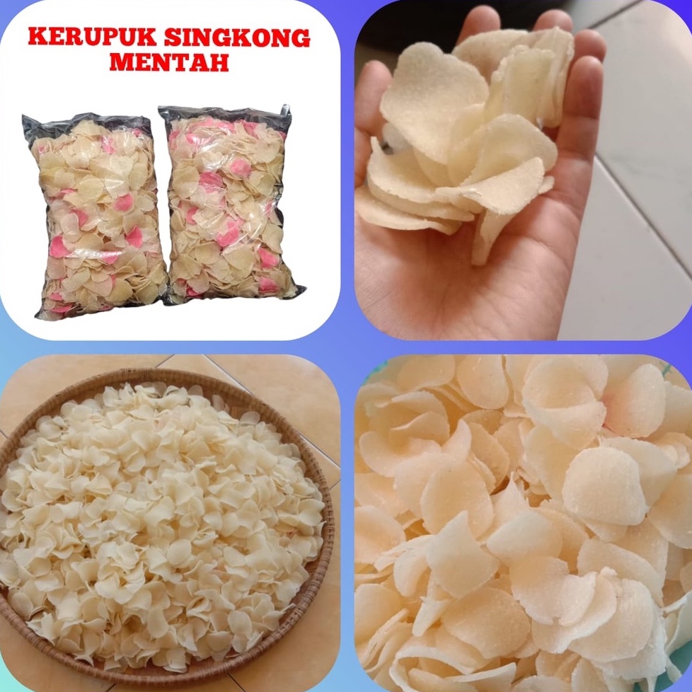 

KERUPUK SINGKONG MENTAH KERIPIK SINGKONG KERUPUK KARAG