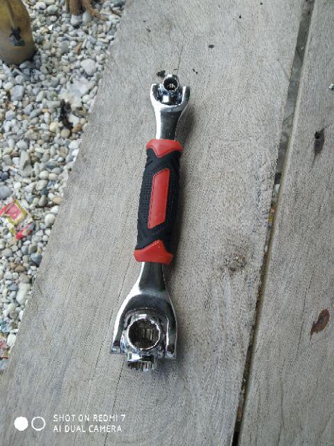 Nagada Kunci Pas Tiger Kunci Pas 48 In 1 Universal Wrench Socket Wrench Aaa
