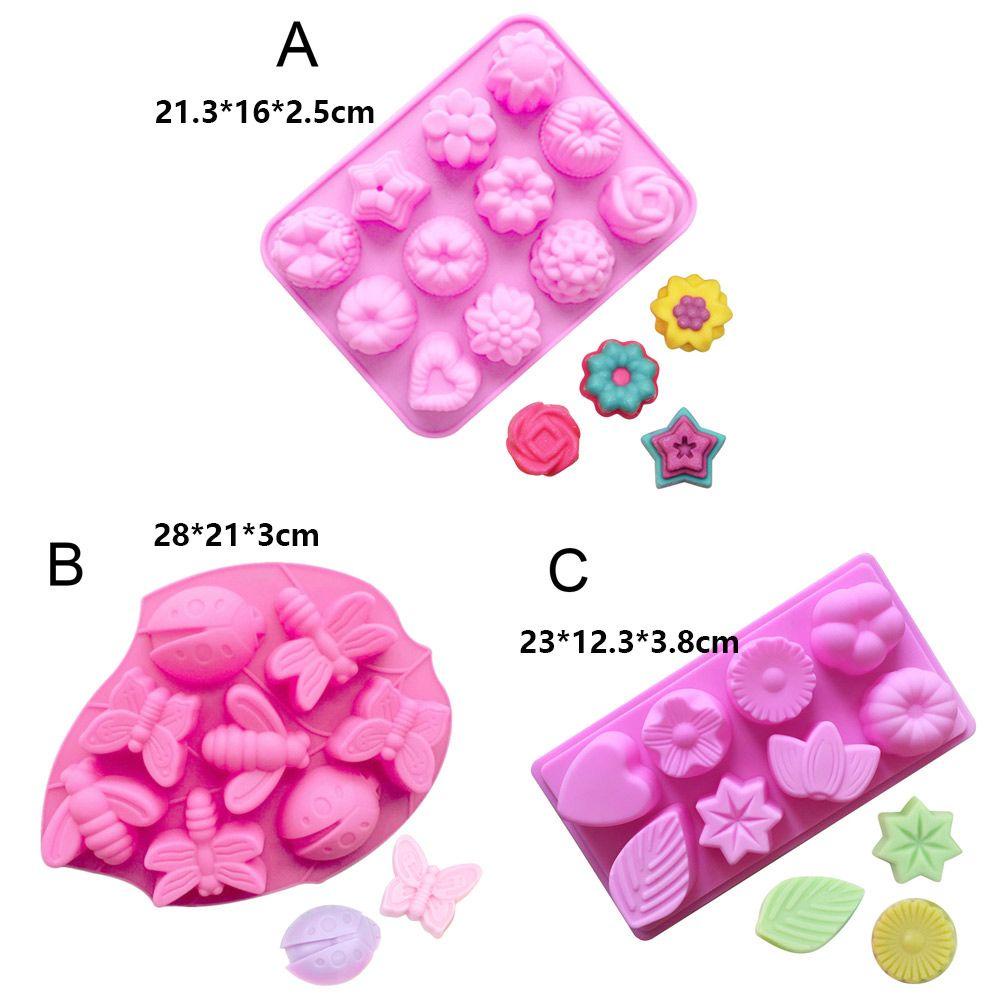 Preva Cetakan Sabun Silikon Perlengkapan Membuat Dekorasi Rumah Bunga Rumput8Per12Rongga Handmade Soaps Supplies