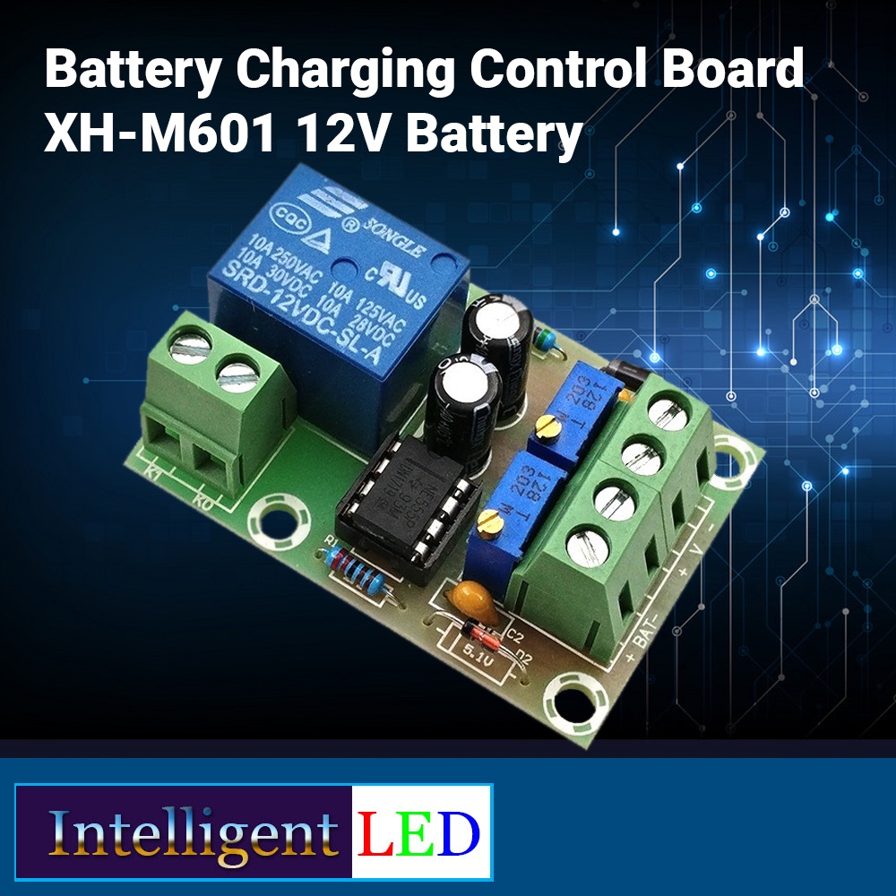 Battery Charging Control Board XH-M601 12V Battery