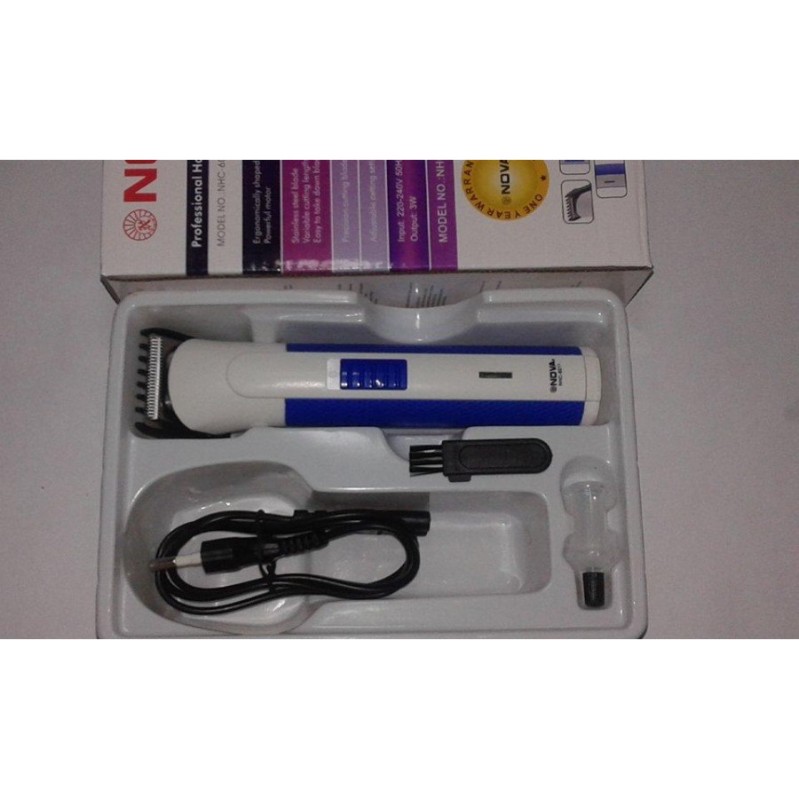 Hair Clipper Nova NHC Alat Pemotong Pencukur Rambut Style Salon Potong