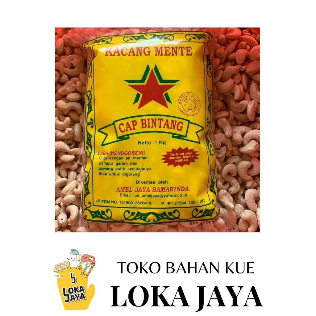 

KACANG MENTE CAP BINTANG 1 KG