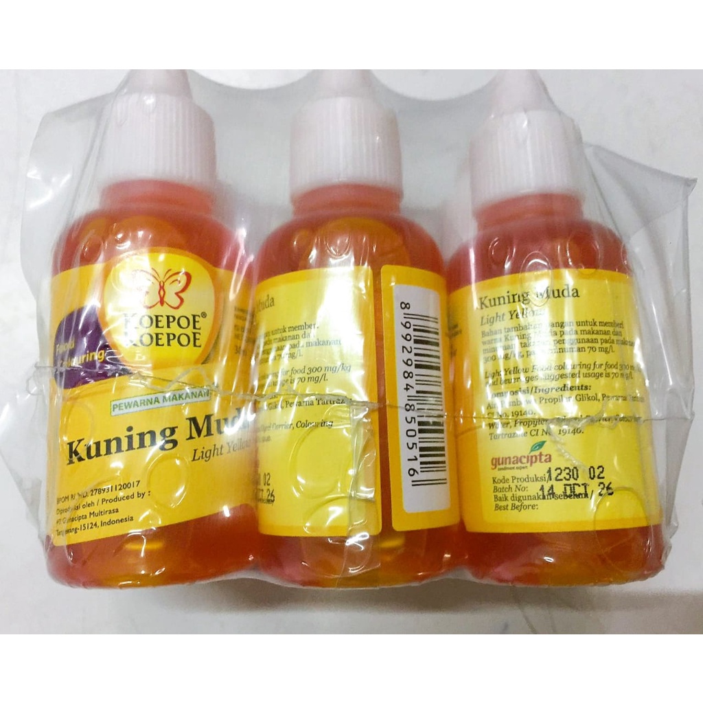 Pewarna Makanan Cap Koepoe Koepoe