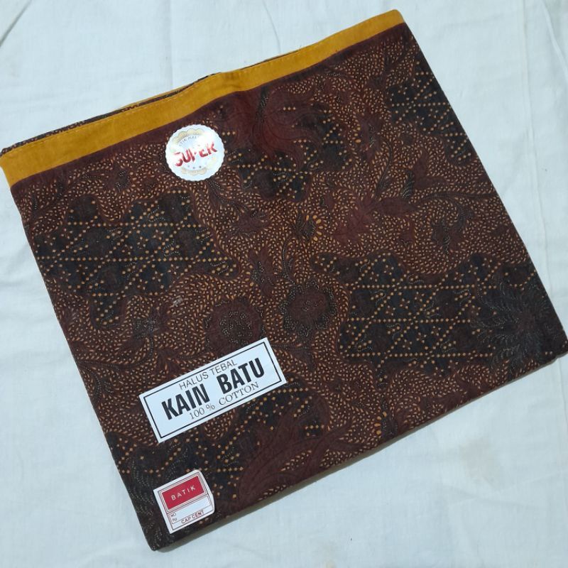 Kain Panjang,kain jarit, Batik Batu Cap batu - Batik Halus Uk 2 x 1m ,