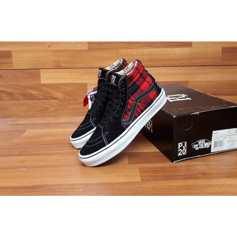 sepatu vans sk8 hi Pearl jam
