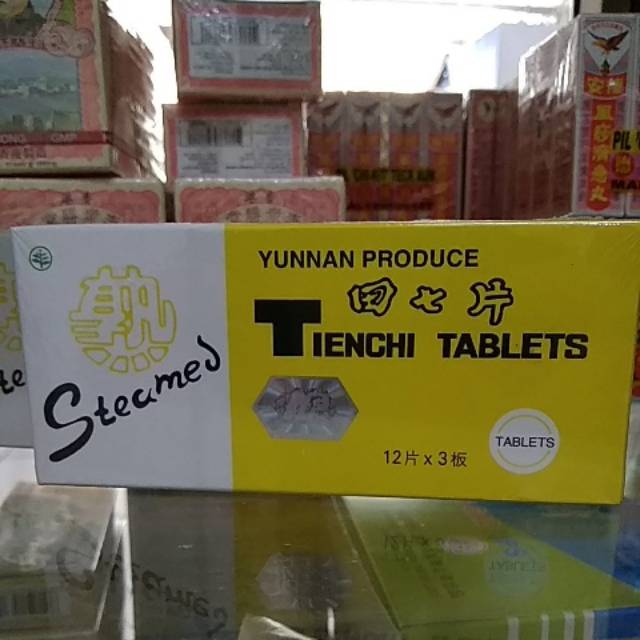 Tienchi tablet steamed obat tinggi badan