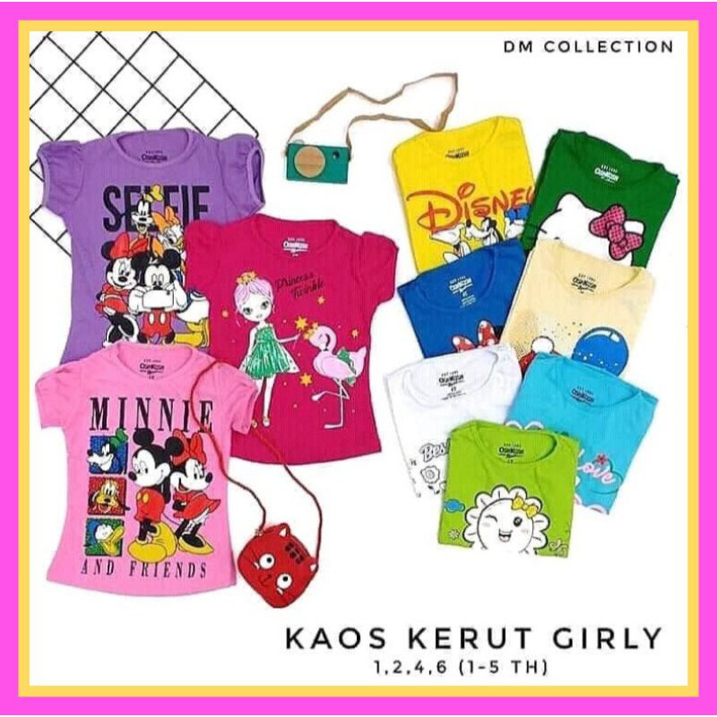KAOS ANAK PEREMPUAN / KAOS OSHKOSH ANAK PEREMPUAN / BAJU ANAK PEREMPUAN / TSHIRT GIRL OSHKOSH SERIES