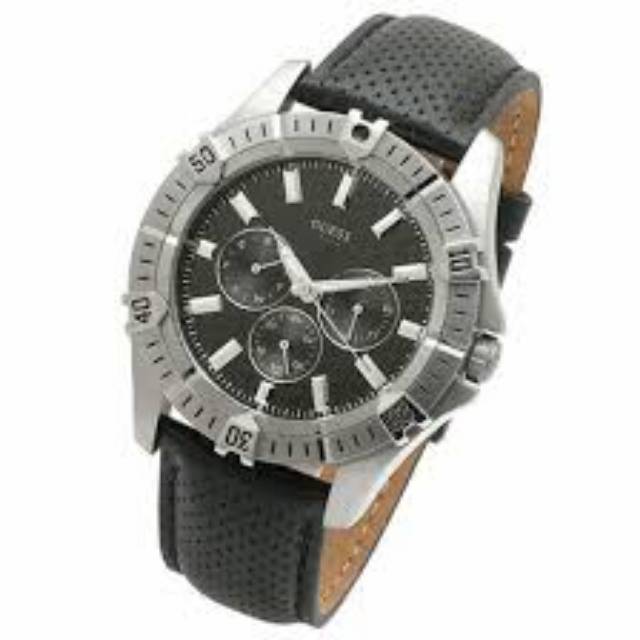 GUESS - GUESS WATCH - JAM TANGAN PRIA - JAM TANGAN LAKI LAKI - JAM TANGAN SECOND - JAM TANGAN MANUAL