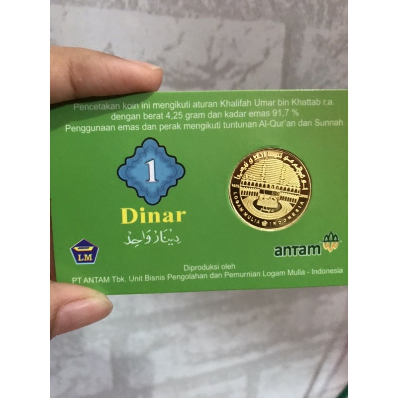 Dinar antam 22k