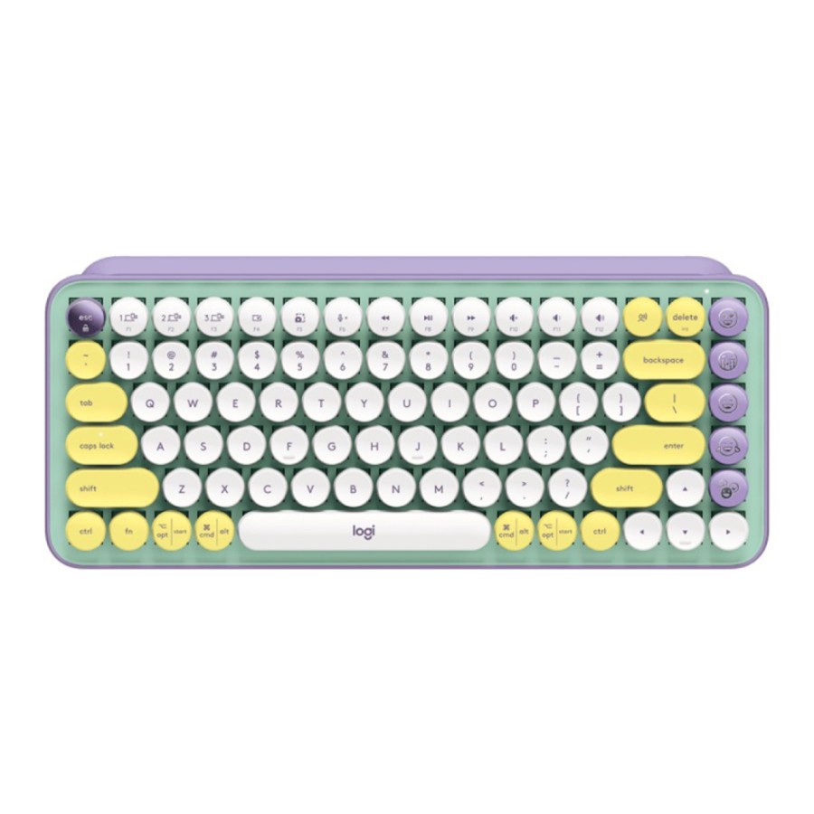 Logitech POP Wireless Mechanical Gaming Keyboard with Emoji Keys