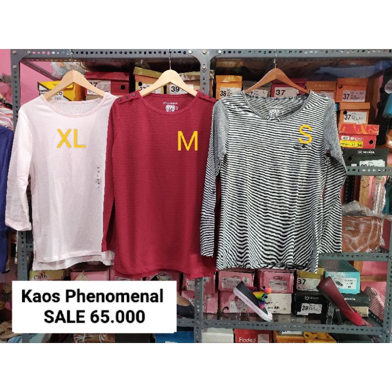 Kaos Wanita Lengan Panjang Phenomenal