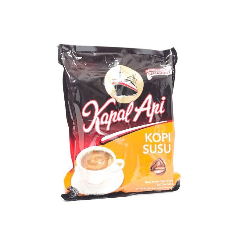 

KAPAL API KOPI SUSU 20X31GR KOPI BUBUK INSTAN SACHSET