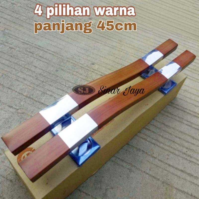 handle pintu panjang 45cm peganga kunci rumah minimasis gagang tarikan pintu stainless murah