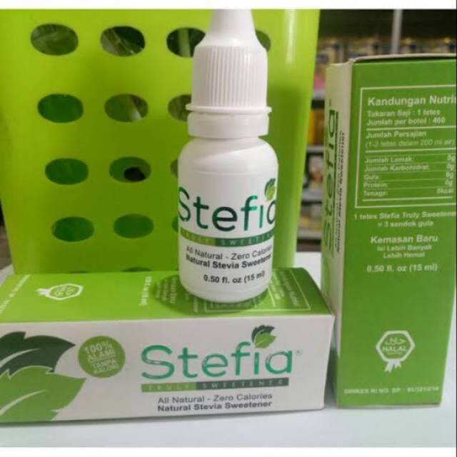 

Stefia Stevia Gula Tetes / Cair