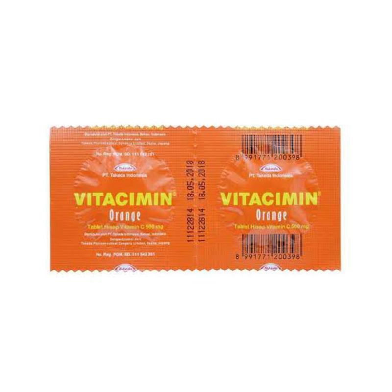 Vitacimin C Tablet Vitamin C Orange