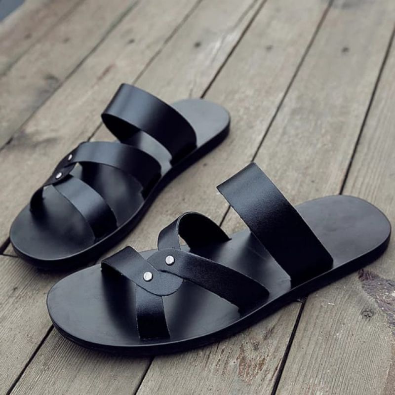 Sandal Casual Pria kekinian / Sandal Slop LOZTA Pria Terbaru Termurah