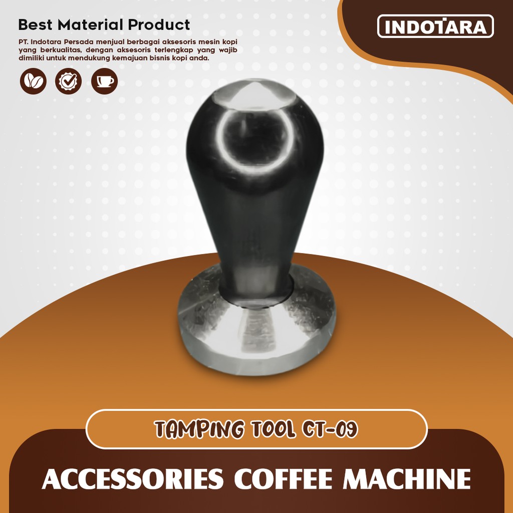 Tamper Espresso Tools ( Alat Press Alat Kopi / Tools Barista ) CT09