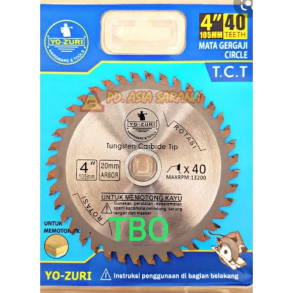 Mata Gergaji Kayu Circular, Mata Gergaji Kayu Circle, Mata Gergaji Kayu Sirkular, 4"