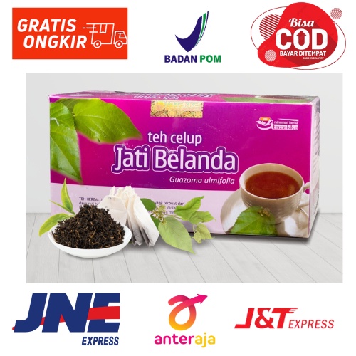 

Minuman Teh Herbal PE4LANGSING ALAMI Teh JATI BELANDA Tazakka isi 20 CELUP Original HALAL resmi BPOM