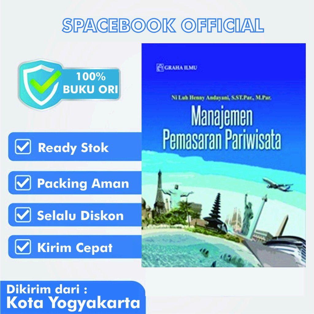 Jual Manajemen Pemasaran Pariwisata - Graha Ilmu | Shopee Indonesia