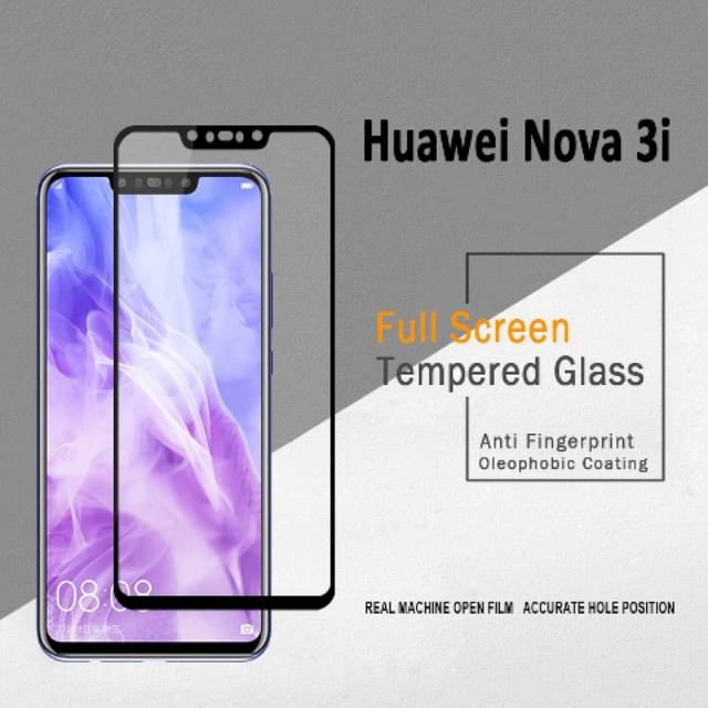 Tempered Glass Full Cover 5D Nova 3i - Tempered Full Cover Nova 3i