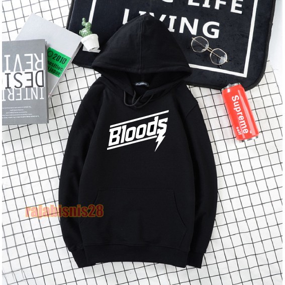 SWEATER HOODIE PRIA WANITA JAKET BLOODS HOODIE JUMPER BLOODS JAKET MANTEL SWITER GROSIR MURAH