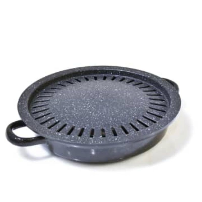 Wajan Panggang Bulat Dengan Lapisan Keramik  Made In KOREA