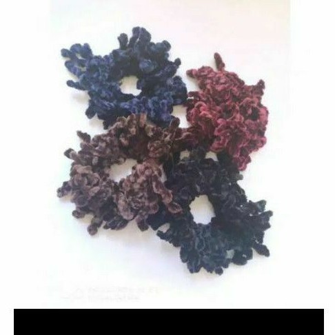 ikat rambut cendol kecil / ikat rambut ubur kecil