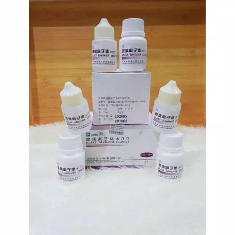 Tambalan gigi GIC / lem behel / lem veneer