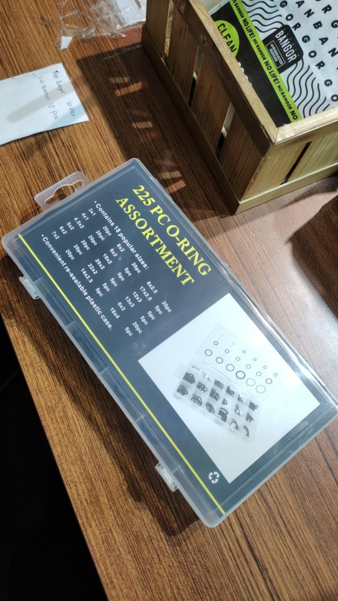 Karet O Ring Set Rubber Set Isi 225 Pcs