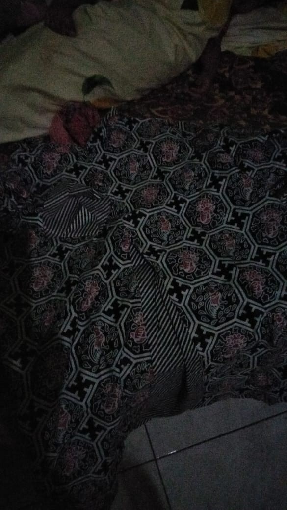 Tunik Keja  Prilly Atasan Baju Batik Wanita Seragam Modern.
