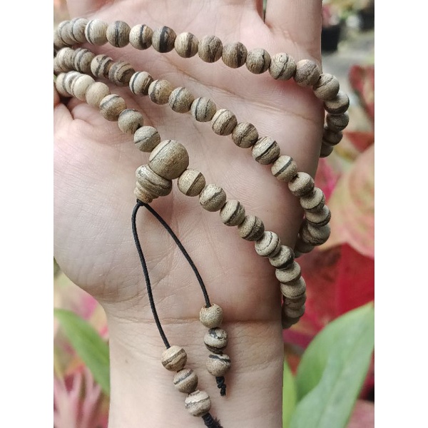 Tasbih Tiger Tarakan 6mm / Kayu Gaharu / Minyak Gaharu / Gelang Gaharu / Tasbih Gaharu / Pendant Gah