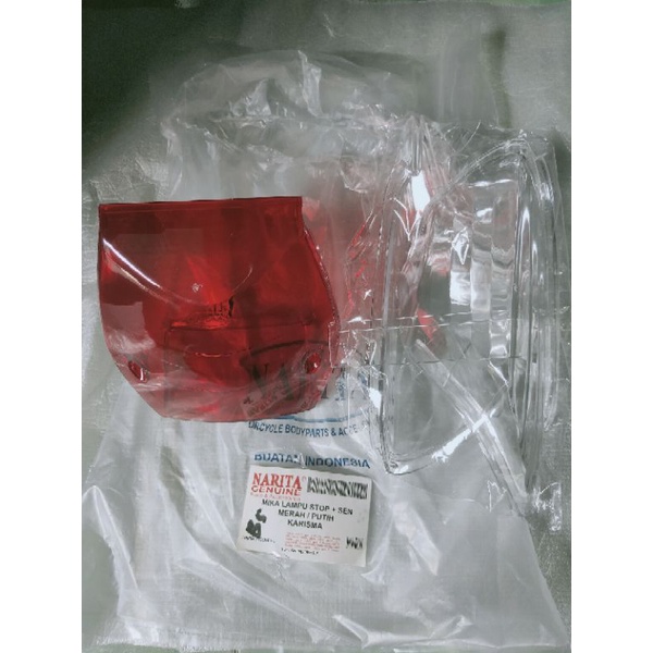 Kaca mika lampu stop belakang karisma x d