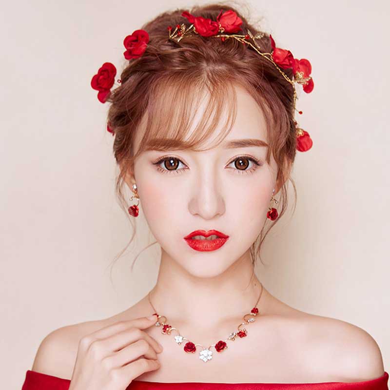 1 Set Bandana dengan Model Ikatan Pita dan Hiasan Berlian 1 Set Bandana dengan Model Ikatan Pita dan Hiasan Berlian