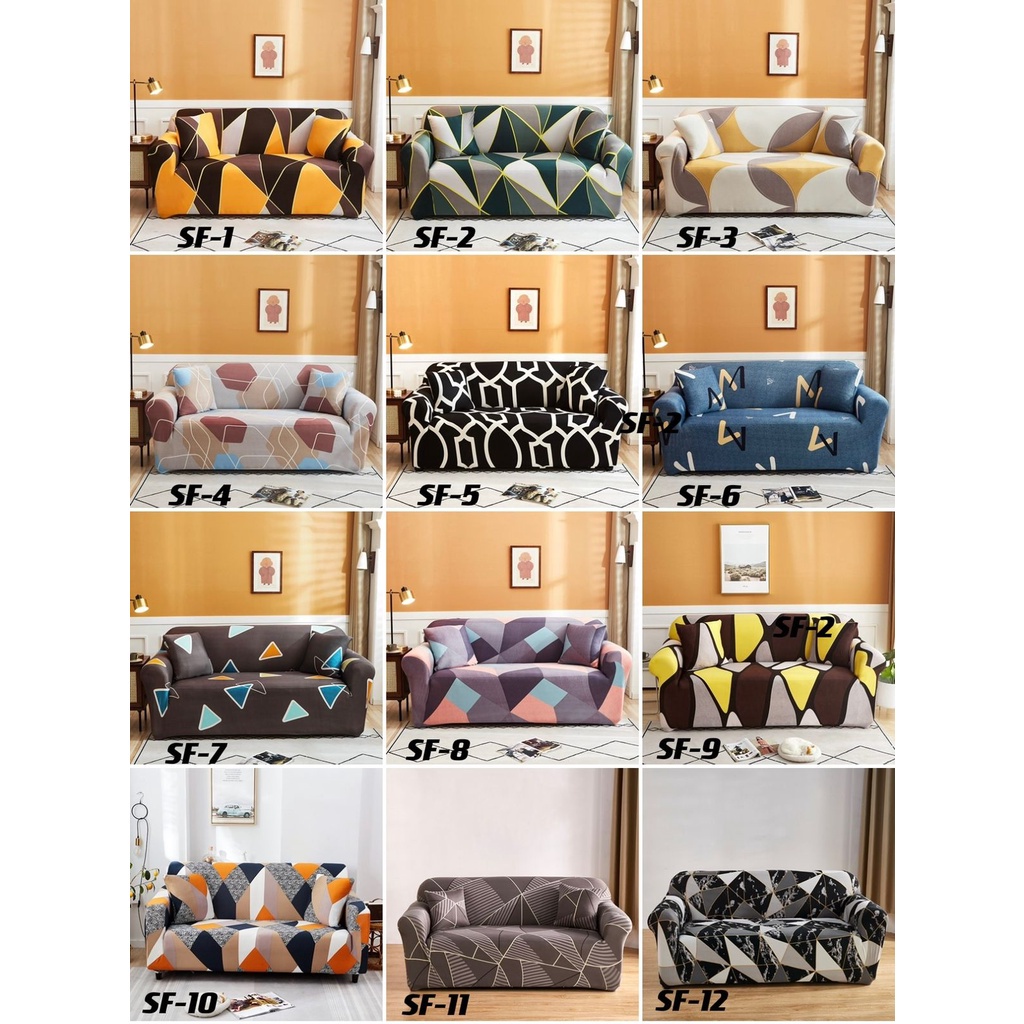 Utama Jakarta Baru - Cover Sofa Sarung Sofa 1/2/3/4 Seater/Sofa Cover Elastic/Sofa Protector Covers