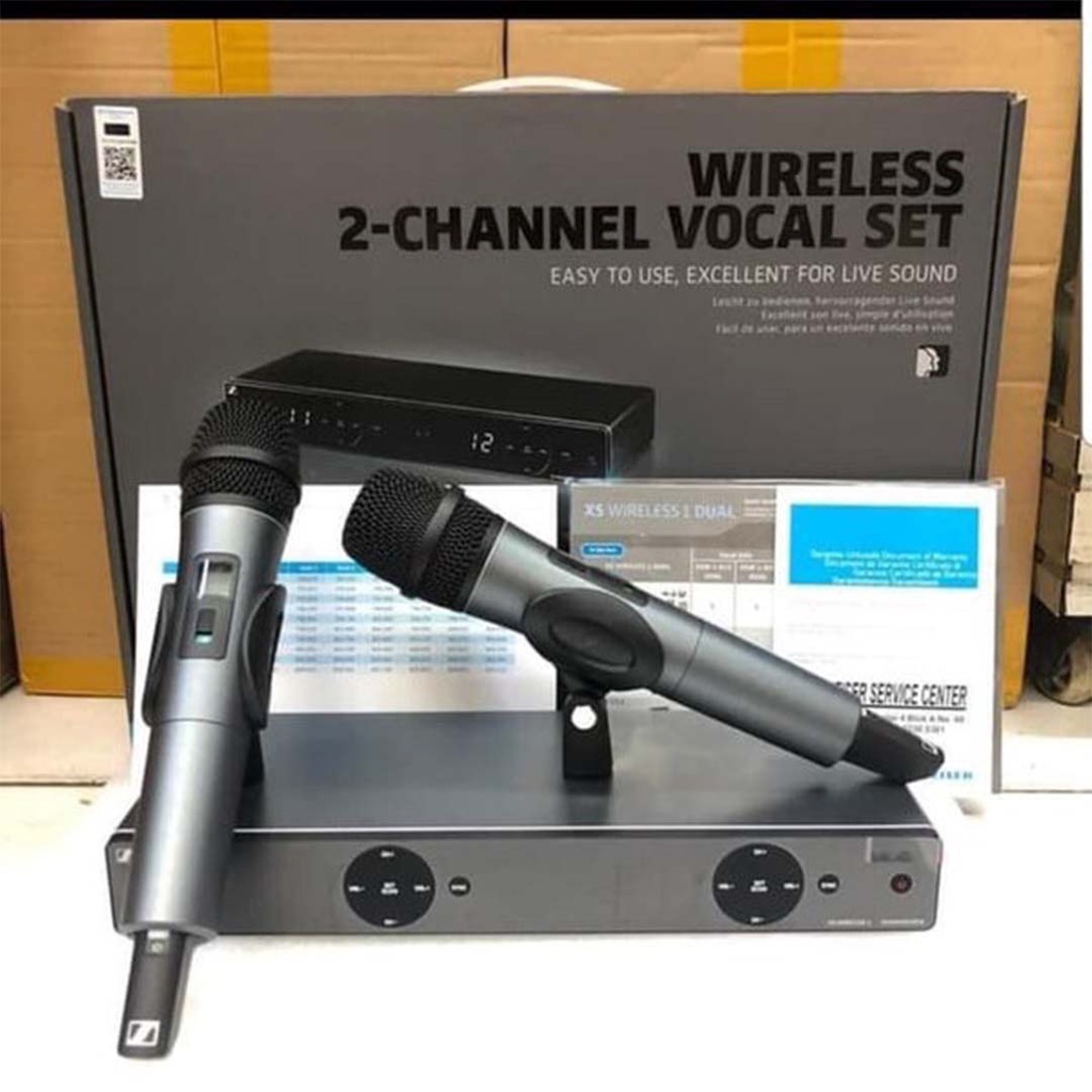 Mic Wireless Sennheiser XSW1-835 Dual Sennheiser XSW-1 835 Dual Mic Original Sennheiser XSW 1 835 Du
