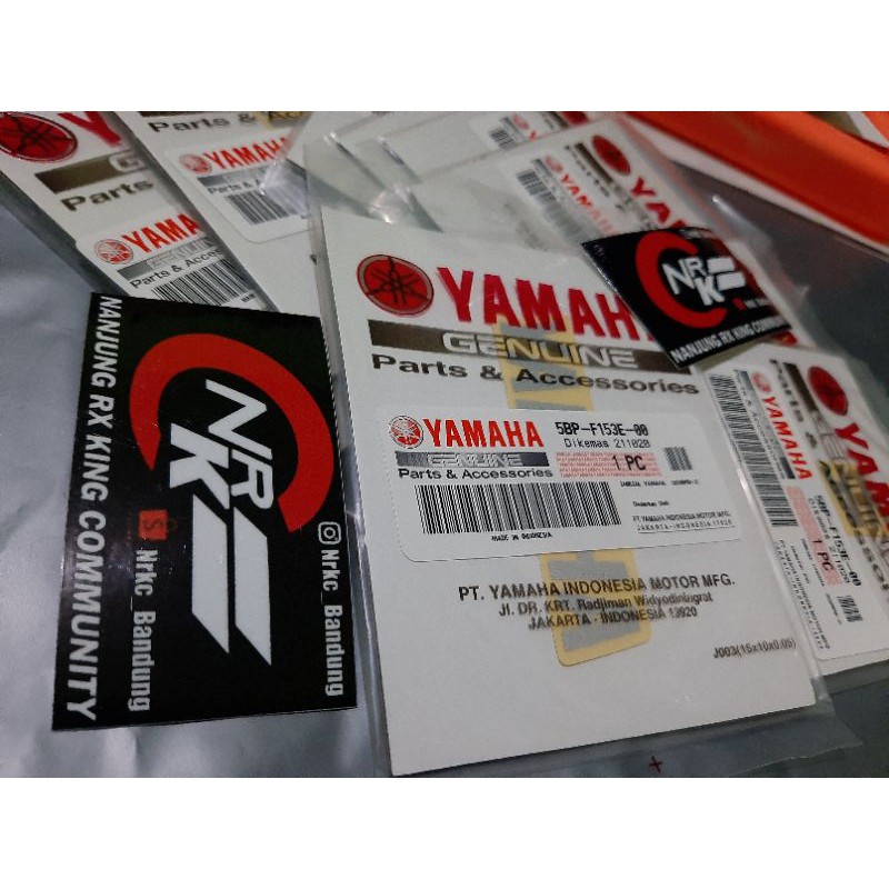 STIKER TOOLBOX RX KING ORIGINAL