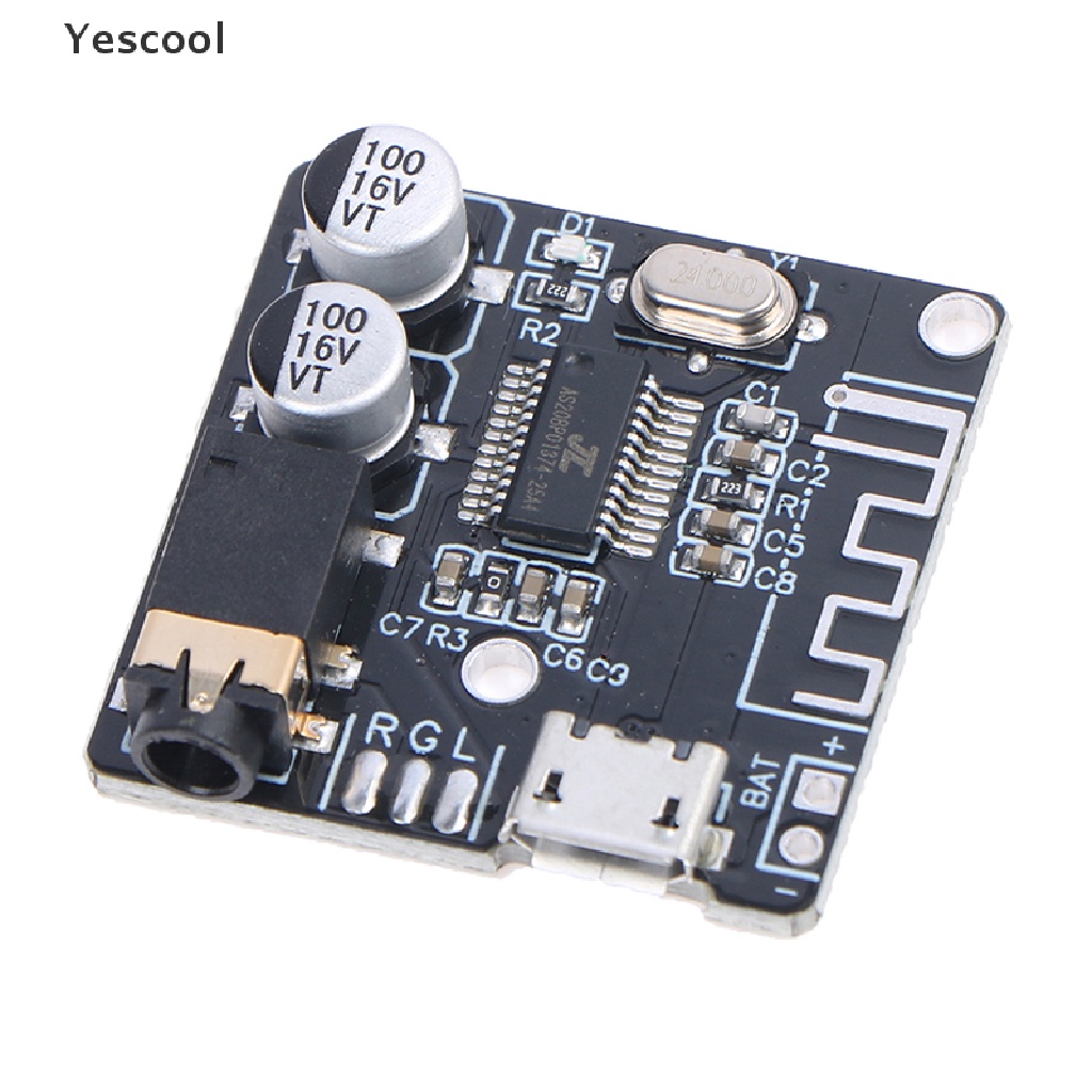 Yescool Papan Modul Decoder Receiver Audio Bluetooth 5.0 MP3 Lossless DIY