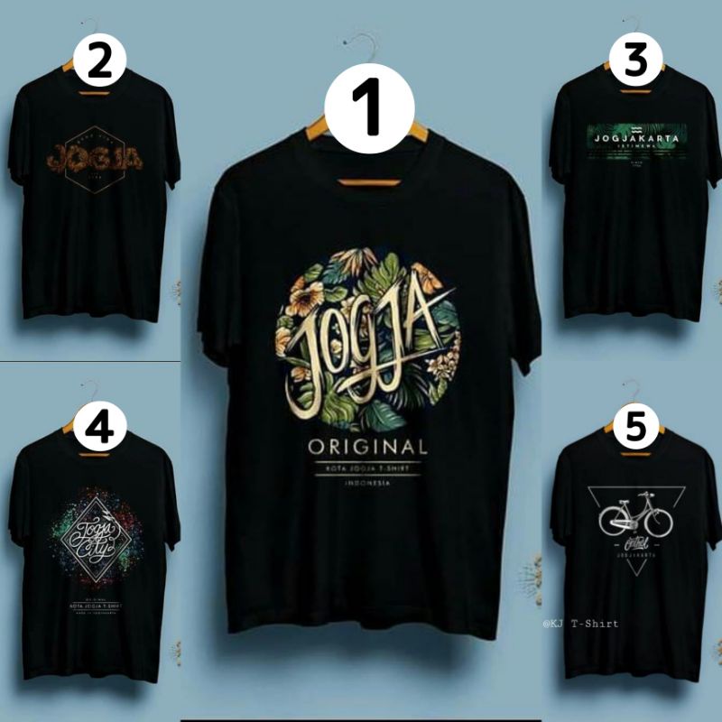 Kaos Jogja Asli Merek Kota Jogja T-shirt ( Kaos Jogja Motif Terlaris Di Jogja )