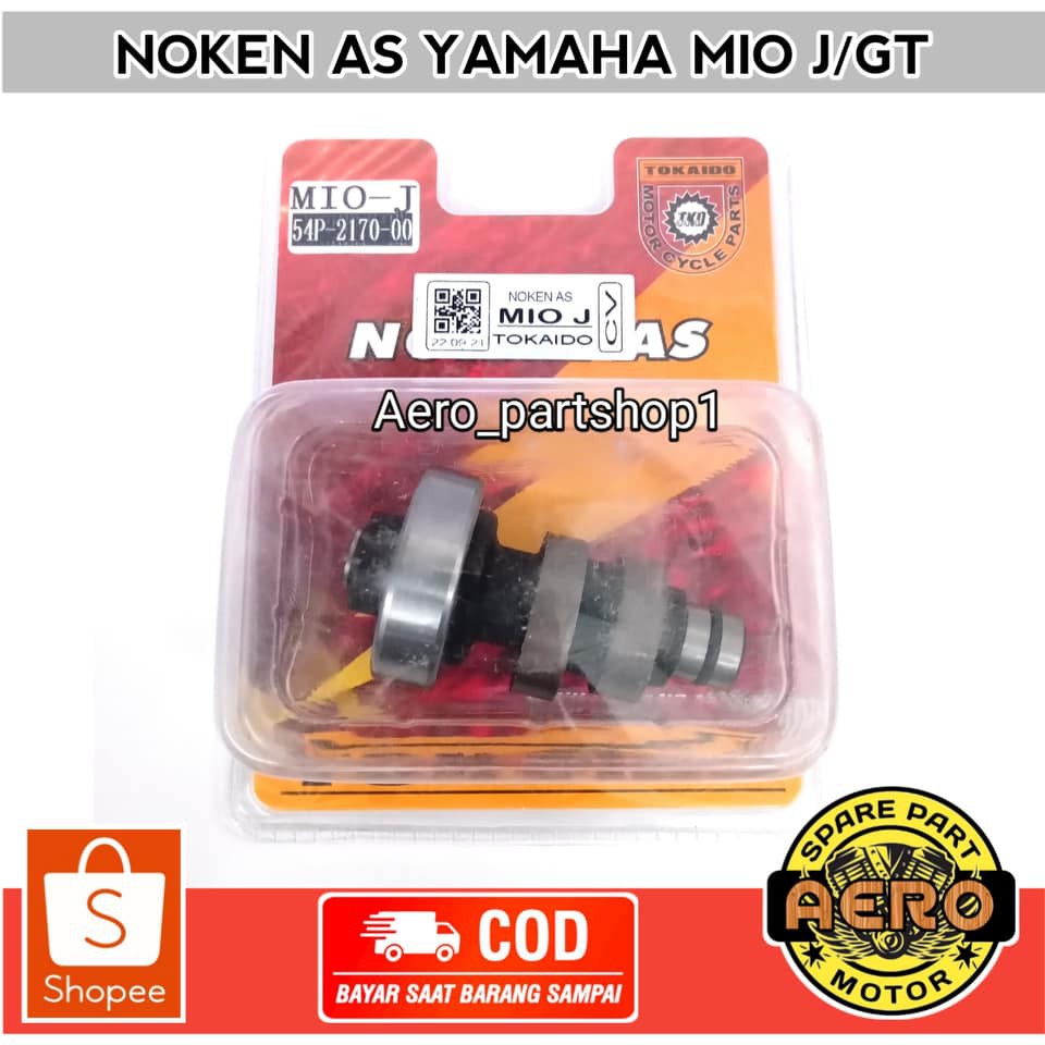 NOKEN AS CAMSHAFT AS PENGGERAK MIO J/MIO GT/SOUL GT TOKAIDO