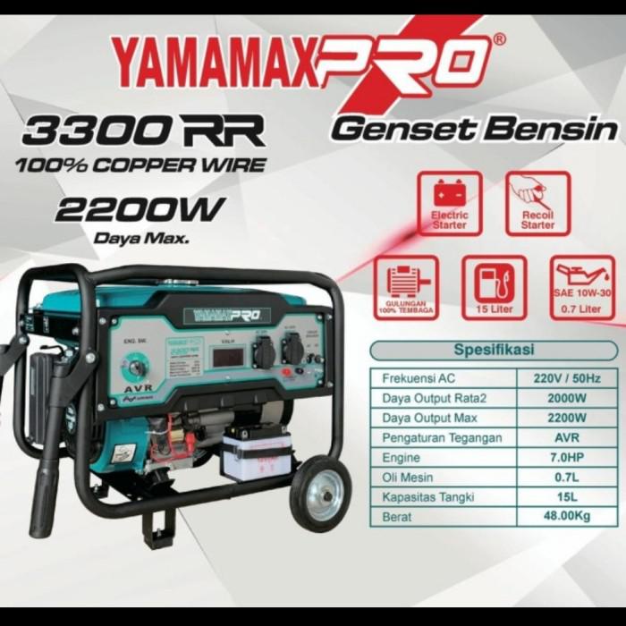 Genset Yamamax Pro 3200RR 4 Tak 2000 Watt Generator