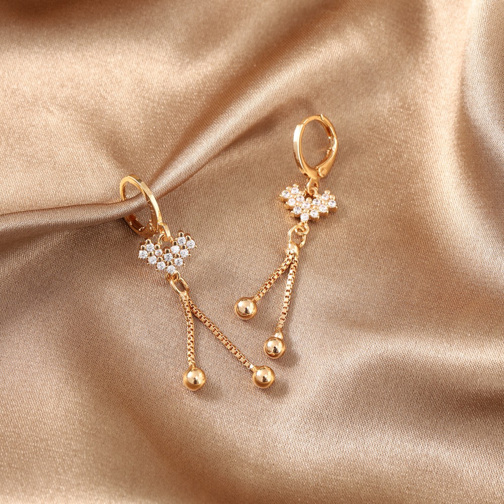 COD Anting Titanium Anti Karat Anting Titanium Anti Karat Anting Pesta Korea Kalung Dan Anting Titanium D161