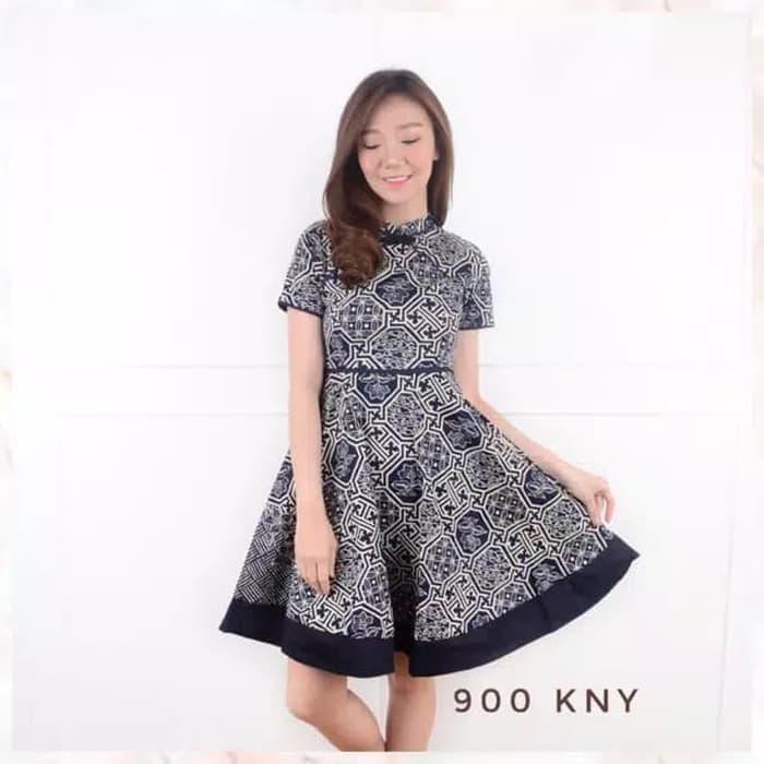 Bw6 Dress Batik Kerja Wanita Baju Kerja Batik Dress Kerja Batik Wanita Zia