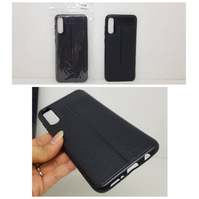 Auto Focus Samsung A30S A50S A50 6.4&quot; Leather Soft Case Samsung Galaxy A307 A507 A505 Kulit Jeruk
